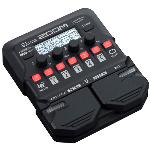 Zoom G1 Four Guitar Multi-Effects Processor | Best Buy Canada