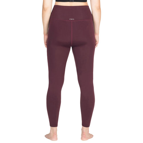 Pantalon de yoga de maternité Ella de Modern Eternity - Petit - Bourgogne