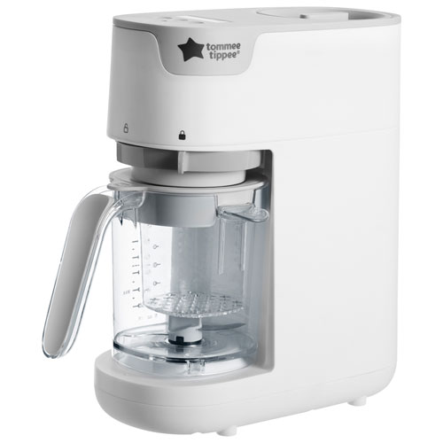 Tommee Tippee Quick Cook Baby Food Maker & Blender - White