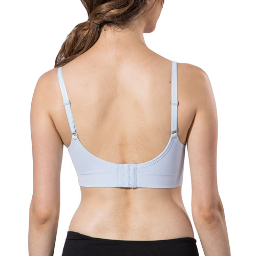Soutien-gorge d'allaitement sans couture Jade de Modern Eternity - Petit - Bleu poudre