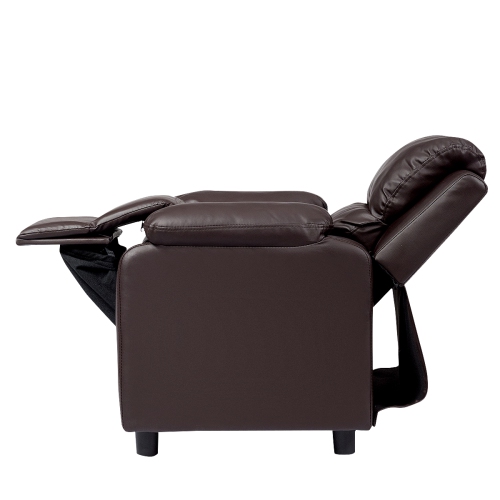 PU Leather Kids Recliner with Armrest & Headrest Lounge 3 Color
