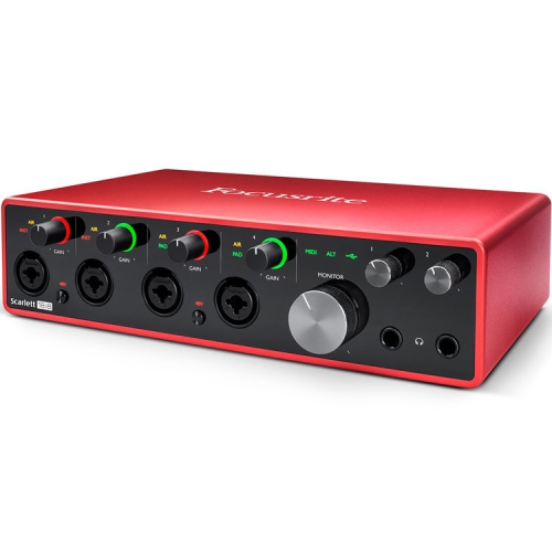 Interface audio Focusrite Scarlett 18i8 de 3e génération