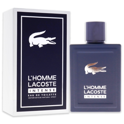 Lacoste L'homme Intense by Lacoste Eau De Toilette Spray 3.3 oz