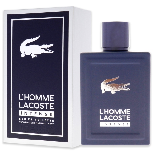 Lacoste L'homme Intense by Lacoste Eau De Toilette Spray 3.3 oz