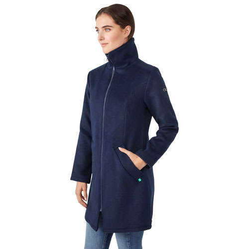 Manteau de maternité en laine Khloe de Modern Eternity - Très grand - Bleu marine