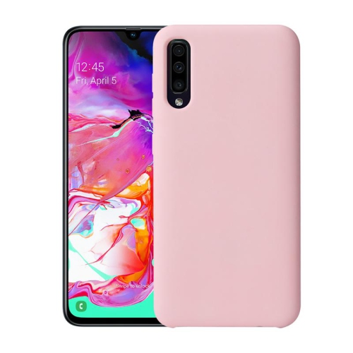 PANDACO Soft Shell Matte Pink Case for Samsung Galaxy A70