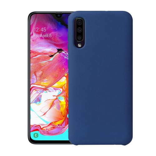 PANDACO Soft Shell Matte Navy Case for Samsung Galaxy A50