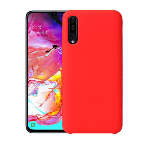 PANDACO Soft Shell Matte Red Case for Samsung Galaxy A50