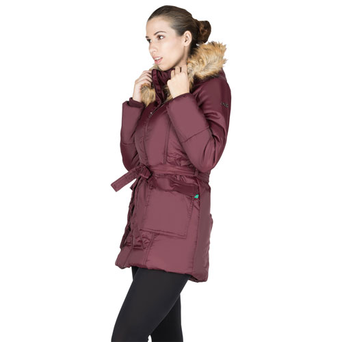 Manteau de maternité en polyester Rachel de Modern Eternity - Petit - Bourgogne