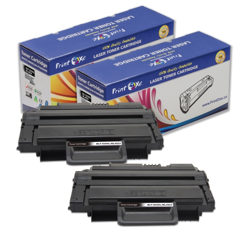 MLT D209L Compatible 2 Toner Cartridges MLT-D209L Each Yield 5,000 Pages D209 for Samsung ML 2855ND and SCX 4824FN / 4826FN / 4828FN