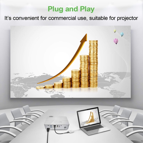 4K USB Type-C Multiport Hub, 3-in-1 with HDMI Port USB 3.0 Port and USB-C Fast Charging Port