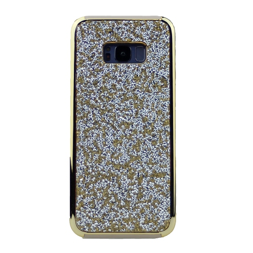 Coque hybride double couche brillante Iphone S8 Plus, or