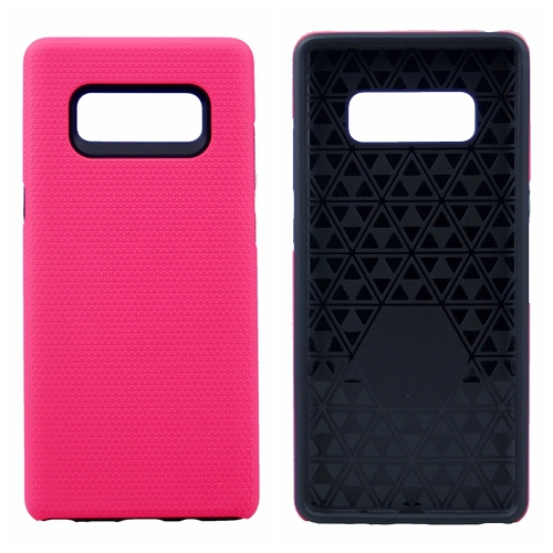 Coque hybride double couche conçue pour Samsung S10e, rose