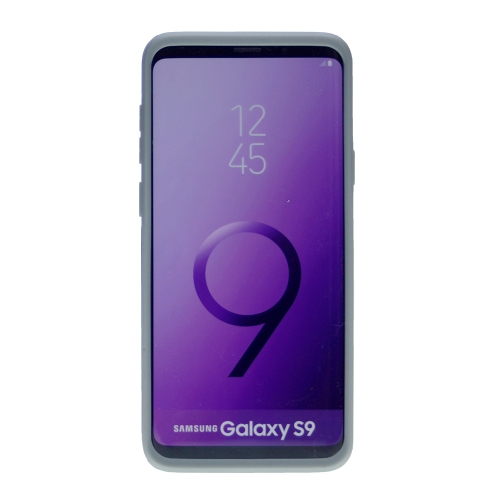 Galaxy S9 Shinny Dual Layer Hybrid Case, Silver