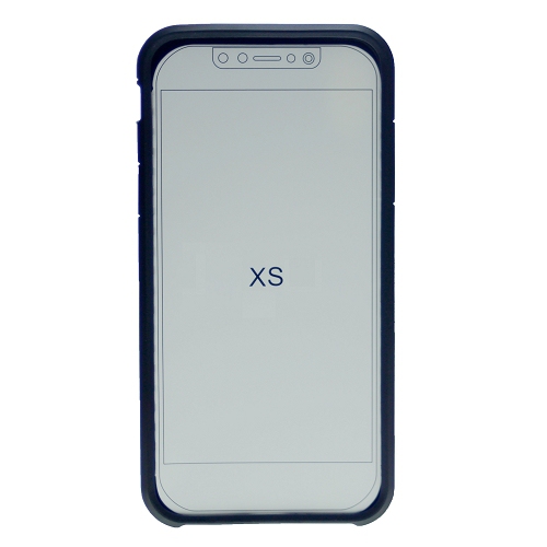 IphoneX/XS Matt Dual Layer Hybrid Case, Navy Blue