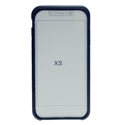 Coque hybride double couche Matt pour IphoneX / XS, violet