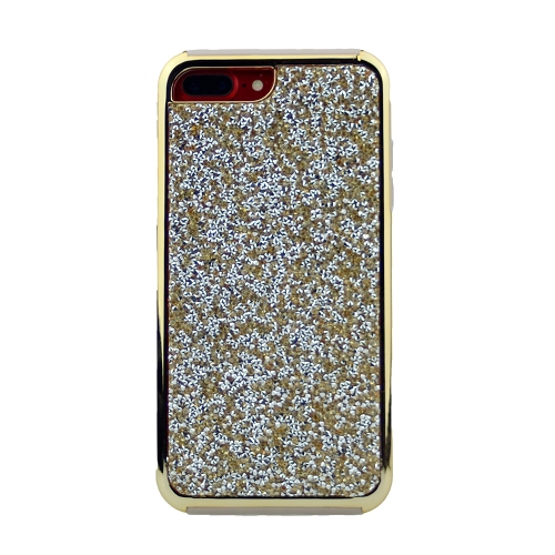 Iphone 7/8 Plus Shinny Dual Layer Hybrid Case, Gold