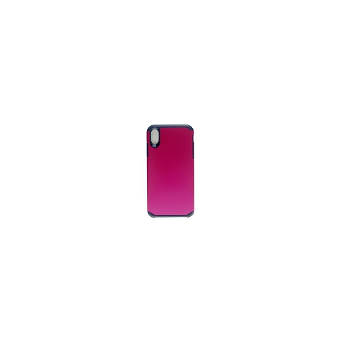 CC  Iphonexr Matt Dual Layer Hybrid Case, Hot In Pink