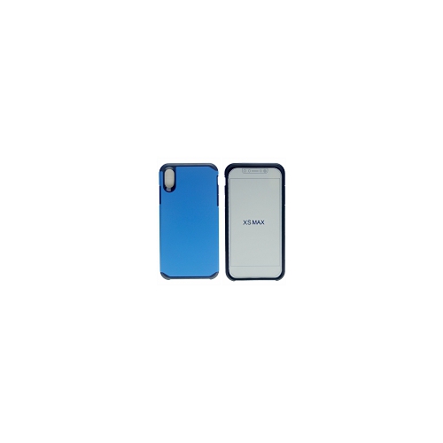 IphoneXS Max Matt Dual Layer Hybrid Case, Blue