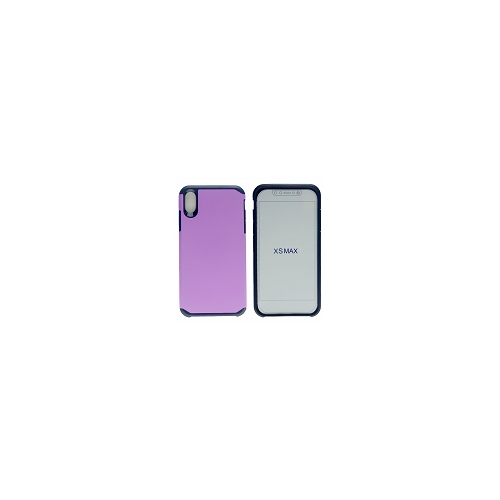 IphoneXS Max Matt Dual Layer Hybrid Case, Purple