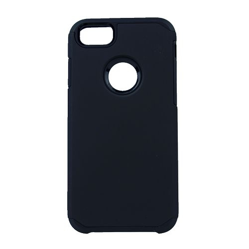 Iphone6/7/8 Matt Dual Layer Hybrid Case, Black