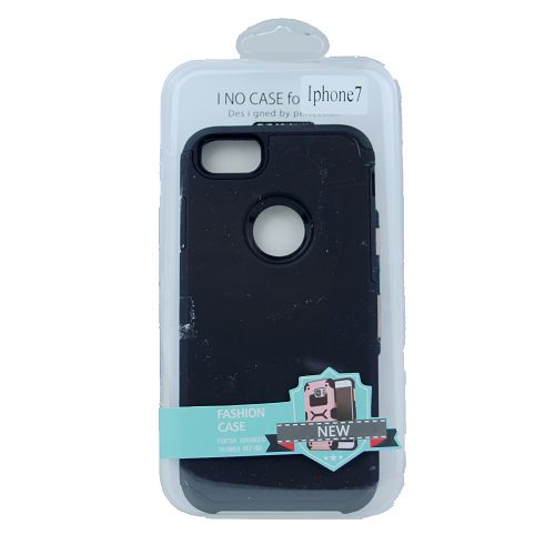 Coque hybride double couche mat Iphone6/7/8, noir