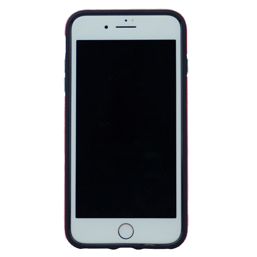 TopSave – Étui hybride triangulaire double couche pour iPhone 6 plus, iPhone 7 plus et iPhone 8 plus, rose