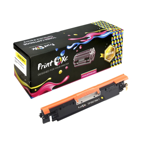 PRINTOXE® 130A Compatible with HP - Set + BK = 5 Toner Cartridges ; 2 Black CF350A , Cyan CF351A , Yellow CF352A & Magenta CF353A for LaserJet Pro
