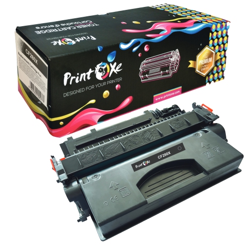 PRINTOXE® 80X / CF280X Compatible with HP - 2 Black Toner Cartridges Each Yield 6900 Pages for Laserjet Pro M400 / M401 / M401a / M401d / M401n /