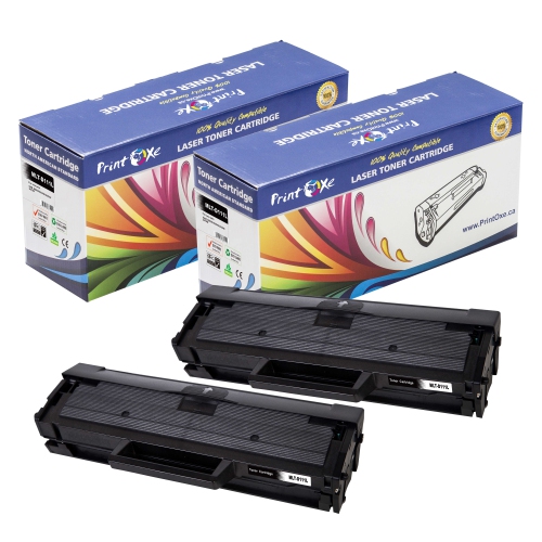 Samsung MLT-D111L Two High Yield Toner Cartridges of D111S Each Delivers 1,800 Pages
