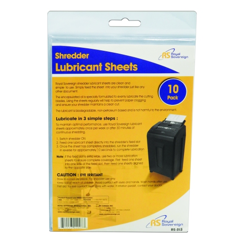 Déchiqueteuse à coupe croisée à alimentation automatique de 120 feuilles de Royal Sovereign