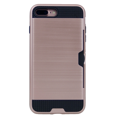 CC  Topsave Iphone 7/8 Plus Blush W/card Slot Hard Cover Case, Rose In Gold