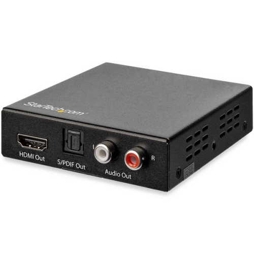 StarTech HDMI Audio Extractor 4K 60Hz - HDR - Toslink Optical Audio