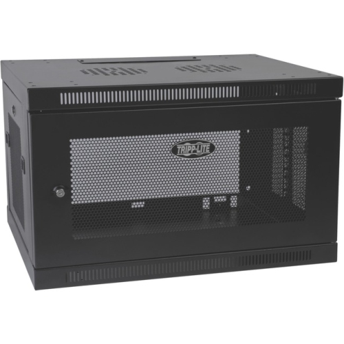 TRIPP LITE  Smartrack 6U Low-Profile Switch-Depth-Plus Wall-Mount Rack Enclosure Cabinet