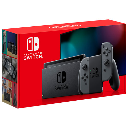 Console Nintendo Switch avec Joy-Con grises
