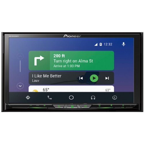 Pioneer AVH-W4500NEX Flagship In-Dash Receiver with 6.94" WVGA Clear Resistive Touchscreen - Bonus Singh Pop Up Phone Holder