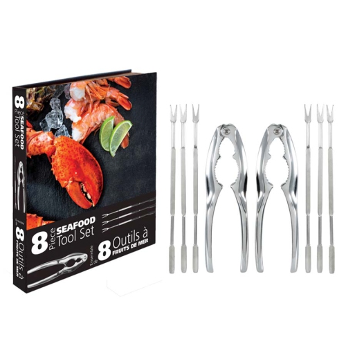 Danesco Ensemble de 8 outils à fruits de mer