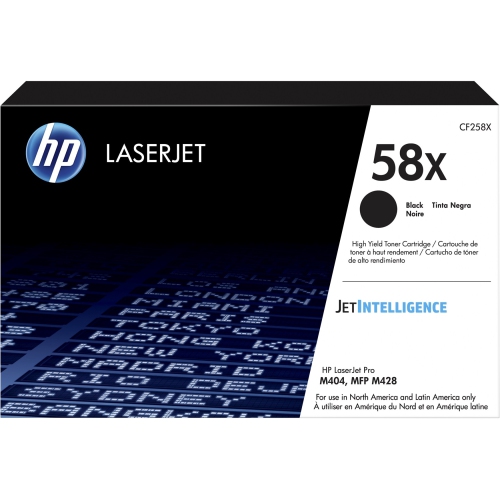 Image 1 of 10.. HP 58X Toner Cartridge - Black