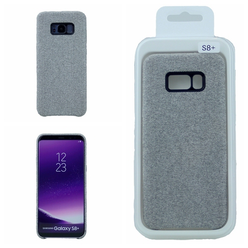 TopSave Samsung S8 Plus Fabric Protective Case, Gray
