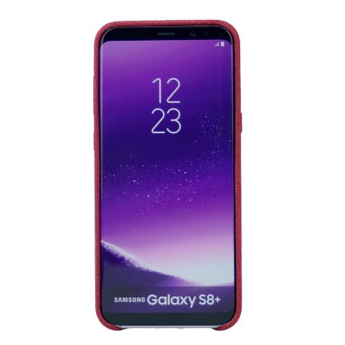 TopSave – Étui protecteur en tissu pour S8 plus de Samsung, rouge
