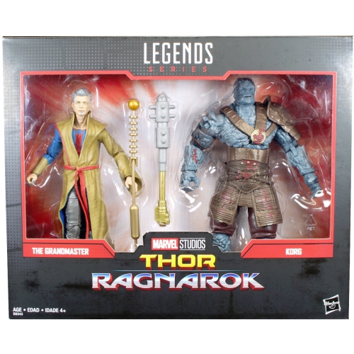 Marvel Legends Studios 6 Inch Action Figure 2 Pack Series The Grandmaster Korg