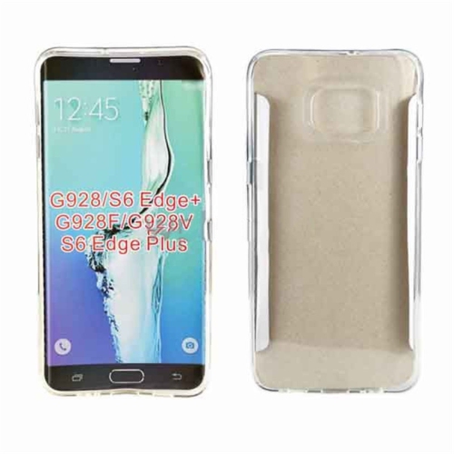 【CSmart】Ultra Thin Soft TPU Silicone Jelly Bumper Back Cover Case for Samsung Galaxy S6 Edge Plus, Transparent Clear