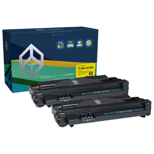 TToner Samsung Black Toner - 2 Pack