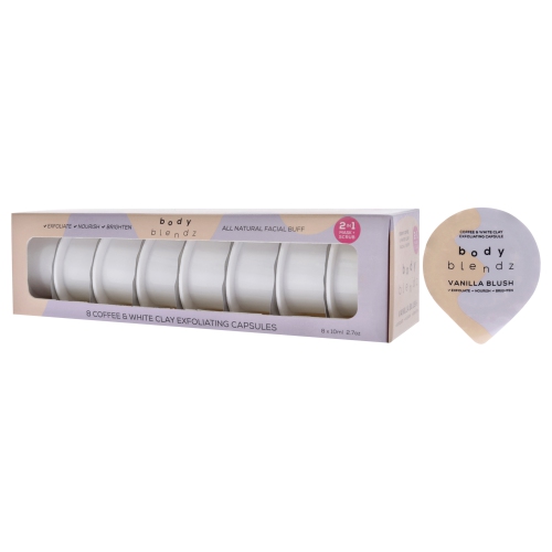 2-In-1 Mask and Scrub Exfoliating Capsules by BodyBlendz for Women - 8 x 2.7oz Exfoliator