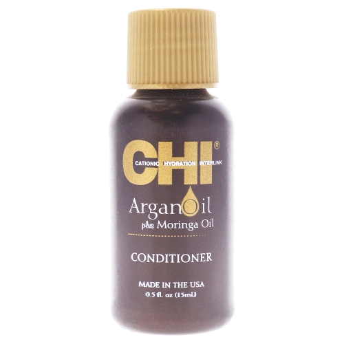 Argan Oil Plus Moringa Oil Conditioner by CHI for Unisex - 0.5 oz Conditioner