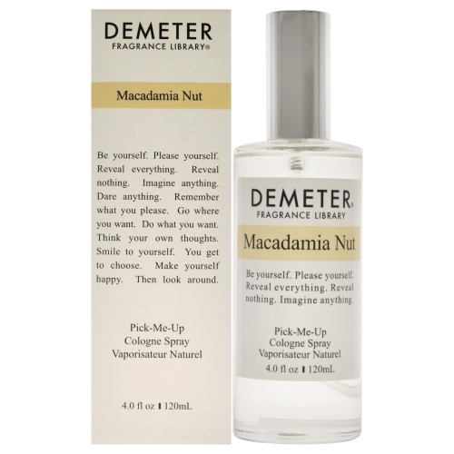 Macadamia Nut by Demeter for Women - 4 oz Cologne Spray