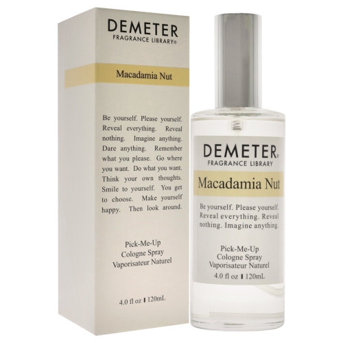 Macadamia Nut by Demeter for Women - 4 oz Cologne Spray