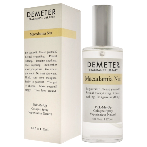 Macadamia Nut by Demeter for Women - 4 oz Cologne Spray