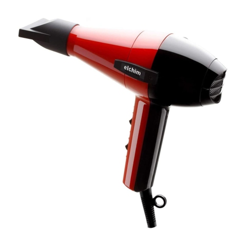 Elchim Classic 2001 High Pressure Hair Dryer, Red & Black