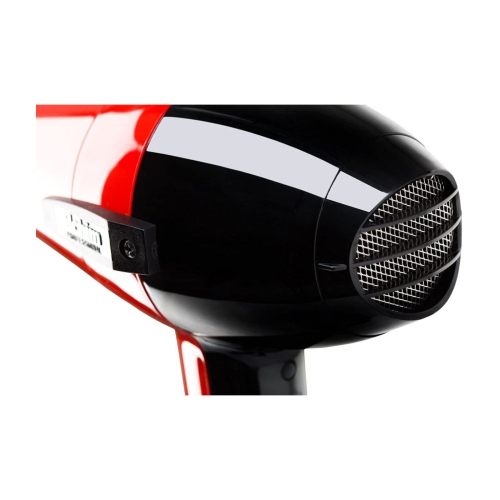 Elchim Classic 2001 High Pressure Hair Dryer, Red & Black